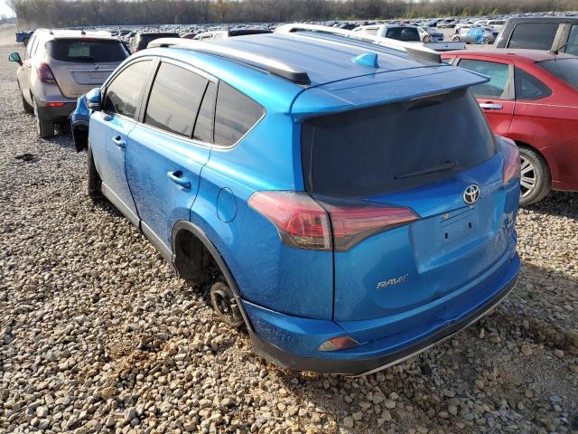 JTMWFREV1JJ750911 - 2018 TOYOTA RAV4 ADVENTURE BLUE photo 2