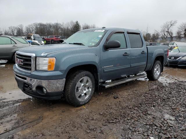 3GTEK23M79G112166 - 2009 GMC SIERRA K1500 SLE BLUE photo 1