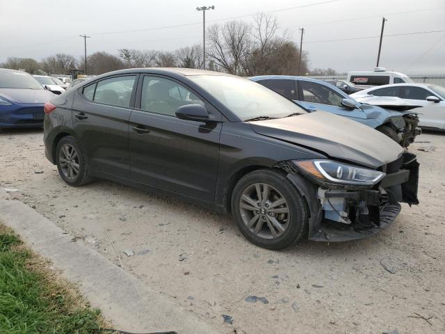 5NPD84LF0HH204149 - 2017 HYUNDAI ELANTRA SE BLACK photo 4