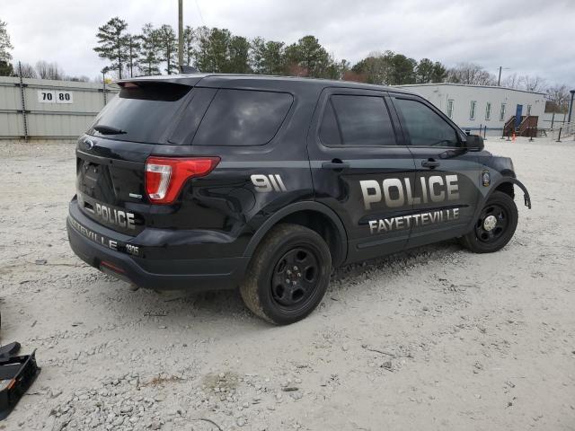 1FM5K8ARXKGB28067 - 2019 FORD EXPLORER POLICE INTERCEPTOR 黑色 照片 3