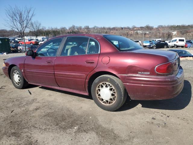 1G4HP54K82U248396 - 2002 BUICK LESABRE CUSTOM BURGUNDY photo 2