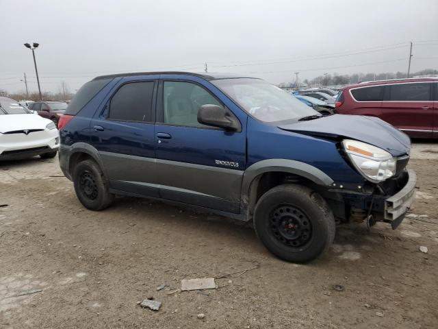 3G5DA03E43S555978 - 2003 BUICK RENDEZVOUS CX BLUE photo 4