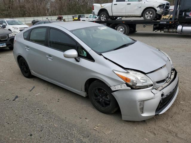 JTDKN3DU9C5423918 - 2012 TOYOTA PRIUS SILVER photo 4