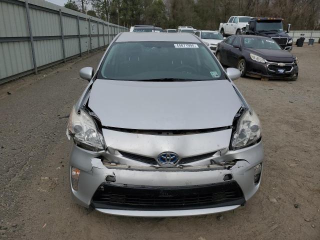 JTDKN3DU9C5423918 - 2012 TOYOTA PRIUS SILVER photo 5