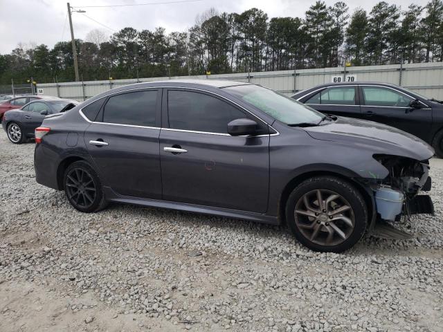 3N1AB7AP6EY335573 - 2014 NISSAN SENTRA S GRAY photo 4