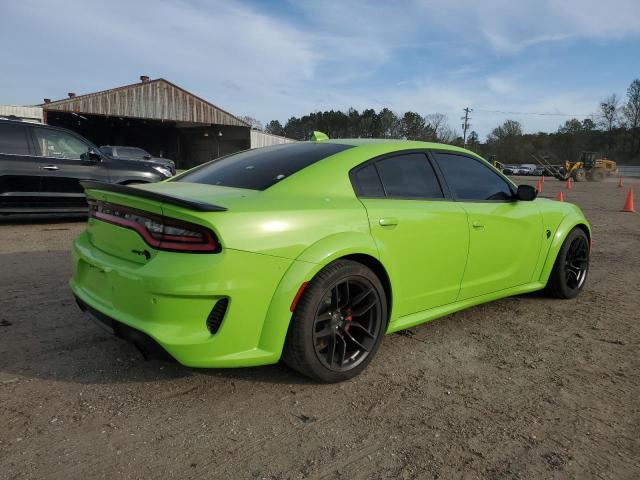 2C3CDXL90PH554380 - 2023 DODGE CHARGER SRT HELLCAT GREEN photo 3