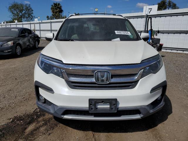 5FNYF5H57KB023617 - 2019 HONDA PILOT EXL WHITE photo 5