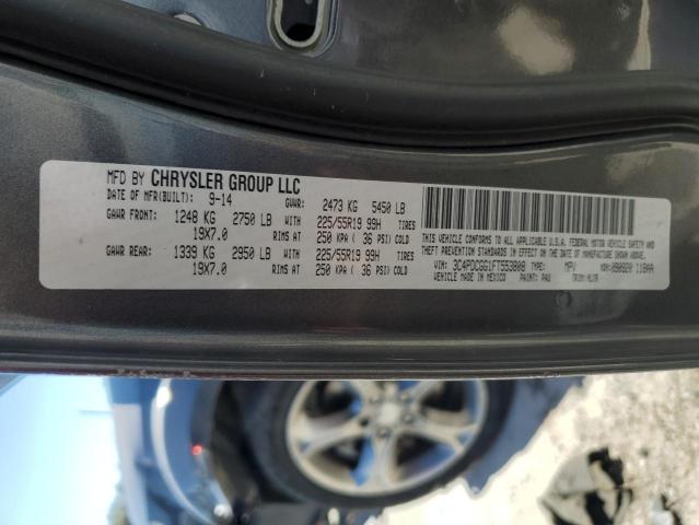 3C4PDCGG1FT553808 - 2015 DODGE JOURNEY CROSSROAD GRAY photo 14