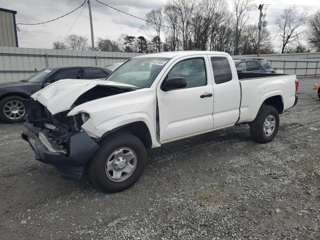 5TFRX5GN8KX138705 - 2019 TOYOTA TACOMA ACCESS CAB WHITE photo 1