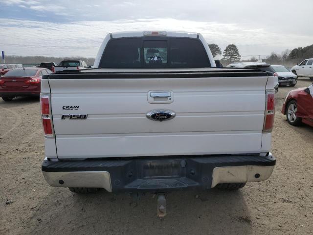 1FTFW1ET9DKD51291 - 2013 FORD F150 SUPERCREW WHITE photo 6