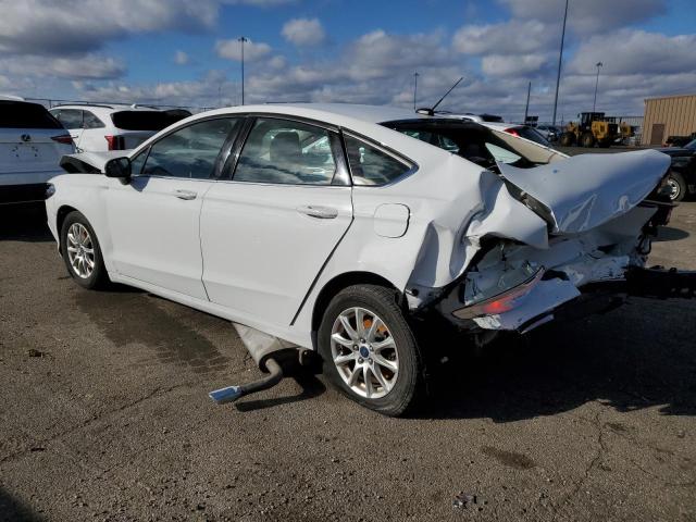 3FA6P0G72HR318714 - 2017 FORD FUSION S WHITE photo 2