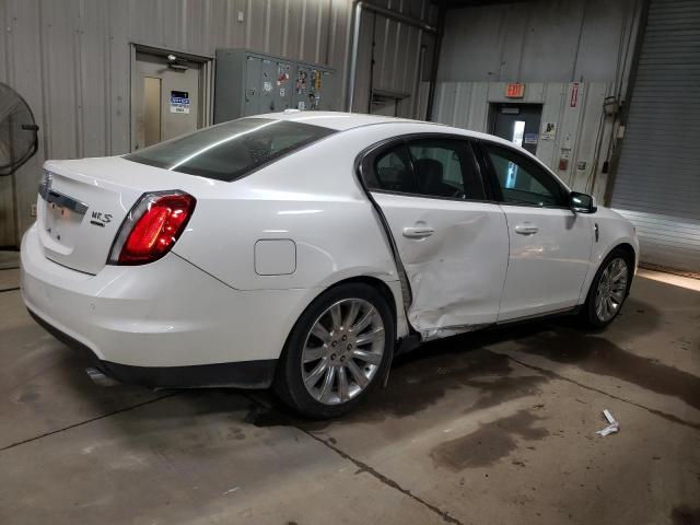 1LNHL9FT1CG804119 - 2012 LINCOLN MKS WHITE photo 3