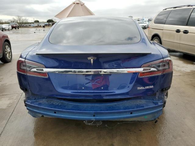 5YJSA1E42KF338950 - 2019 TESLA MODEL S 蓝色 照片 6