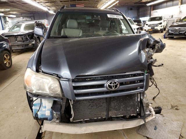 JTEEP21A670214503 - 2007 TOYOTA HIGHLANDER SPORT BLUE photo 5