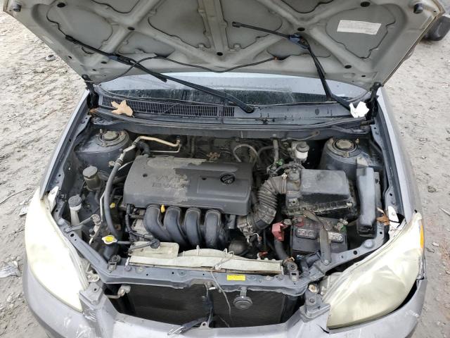 2T1KR32E95C388691 - 2005 TOYOTA COROLLA MA XR GRAY photo 12