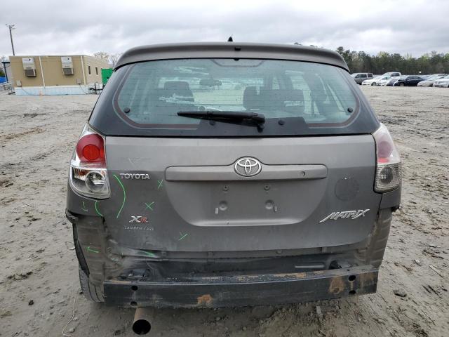 2T1KR32E95C388691 - 2005 TOYOTA COROLLA MA XR GRAY photo 6