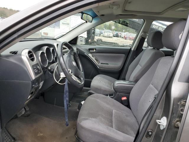 2T1KR32E95C388691 - 2005 TOYOTA COROLLA MA XR GRAY photo 7