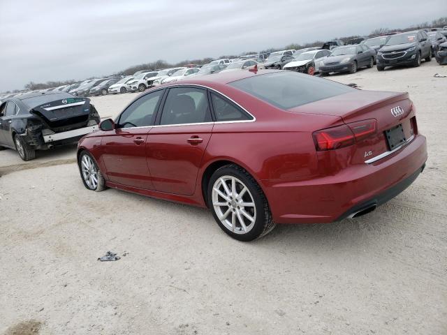 WAUH2AFC6HN125679 - 2017 AUDI A6 PRESTIGE MAROON photo 2