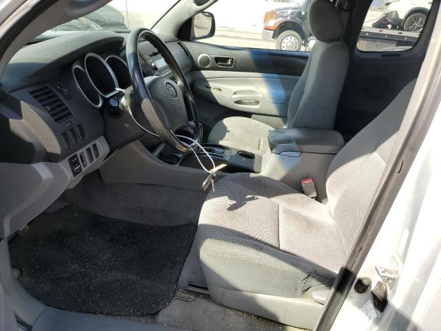 5TETX22N96Z264274 - 2006 TOYOTA TACOMA ACCESS CAB ვერცხლისფერი ფოტო 7