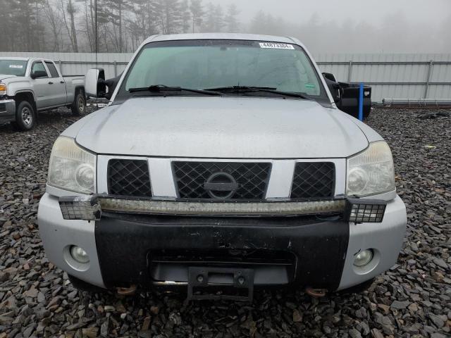 1N6AA07B54N559509 - 2004 NISSAN TITAN XE SILVER photo 5