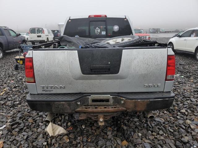 1N6AA07B54N559509 - 2004 NISSAN TITAN XE SILVER photo 6