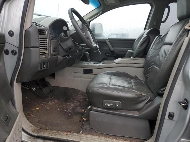 1N6AA07B54N559509 - 2004 NISSAN TITAN XE SILVER photo 7