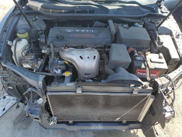 4T1BE46K57U506481 - 2007 TOYOTA CAMRY CE GRAY photo 11