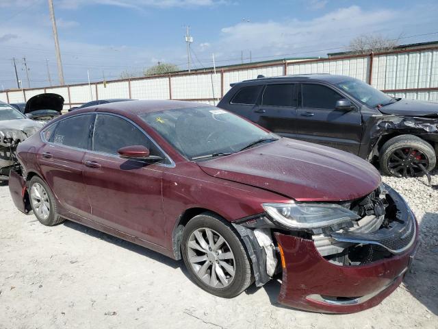 1C3CCCCB6FN592605 - 2015 CHRYSLER 200 C RED photo 4