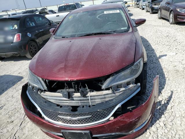 1C3CCCCB6FN592605 - 2015 CHRYSLER 200 C RED photo 5