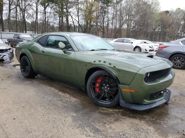 2C3CDZFJ8KH636027 - 2019 DODGE CHALLENGER R/T SCAT PACK GREEN photo 4