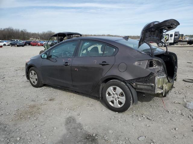 3KPFL4A75HE107052 - 2017 KIA FORTE LX BROWN photo 2