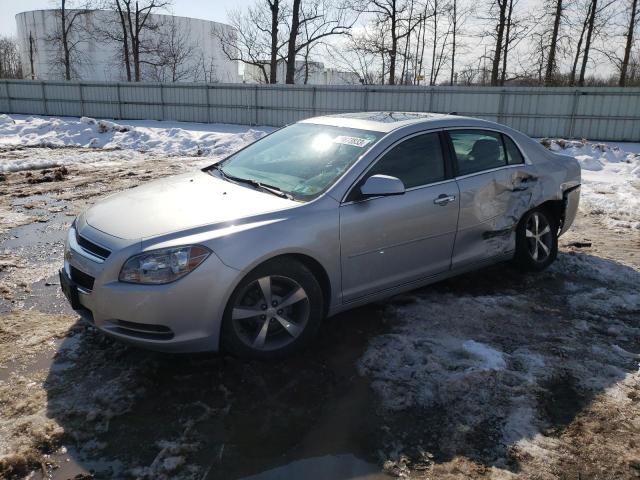 1G1ZC5E05CF315665 - 2012 CHEVROLET MALIBU 1LT SILVER photo 1