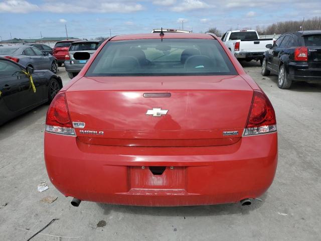 2G1WA5E31C1256852 - 2012 CHEVROLET IMPALA LS RED photo 6