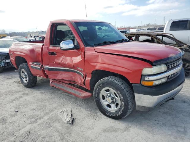 1GCEK14T62Z297400 - 2002 CHEVROLET SILVERADO K1500 RED photo 4