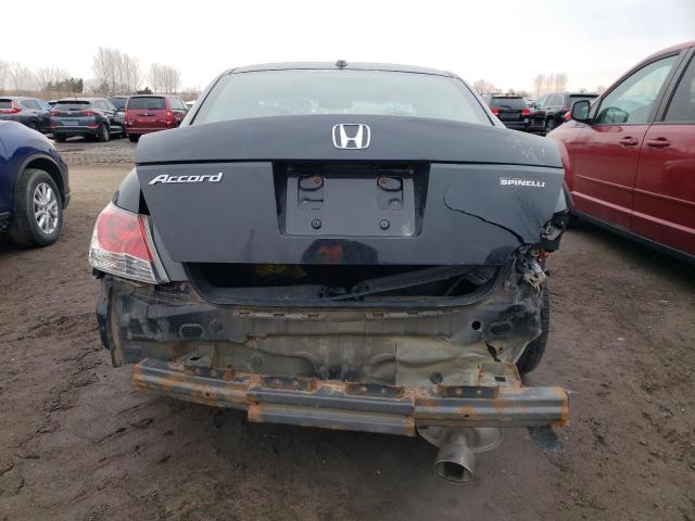 1HGCP268X9A802792 - 2009 HONDA ACCORD EXL BLACK photo 6