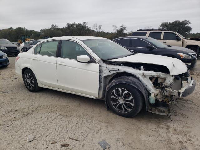 1HGCP2F33BA123537 - 2011 HONDA ACCORD LX WHITE photo 4
