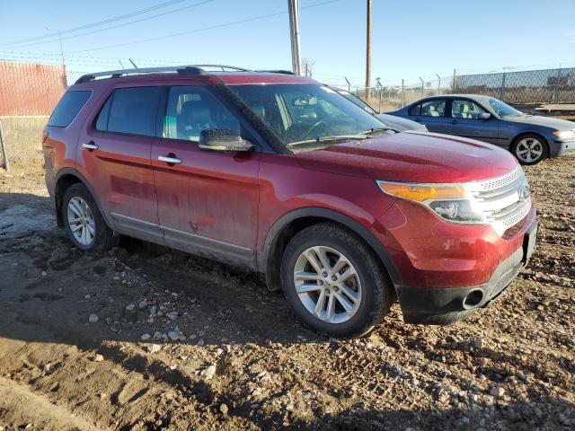 1FM5K8D88DGA06894 - 2013 FORD EXPLORER XLT RED photo 4