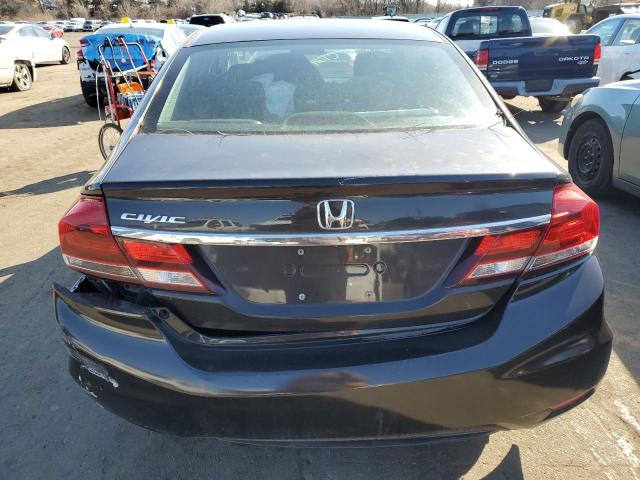 2HGFB2F83EH509890 - 2014 HONDA CIVIC EX GRAY photo 6