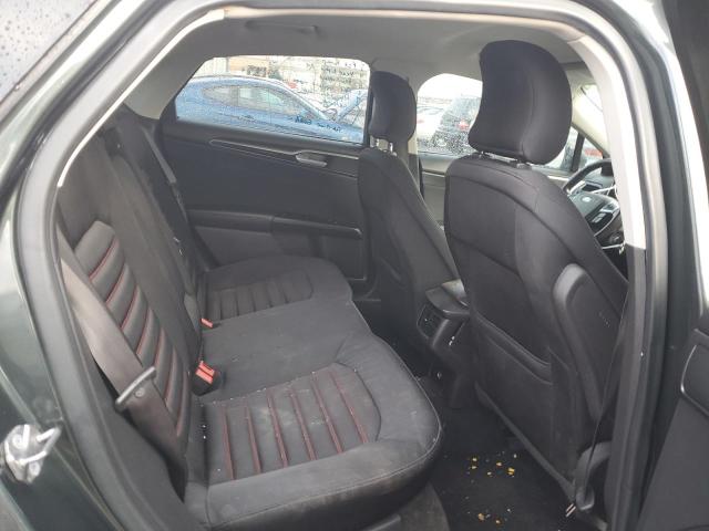 1FA6P0H79F5119321 - 2015 FORD FUSION SE GRAY photo 10