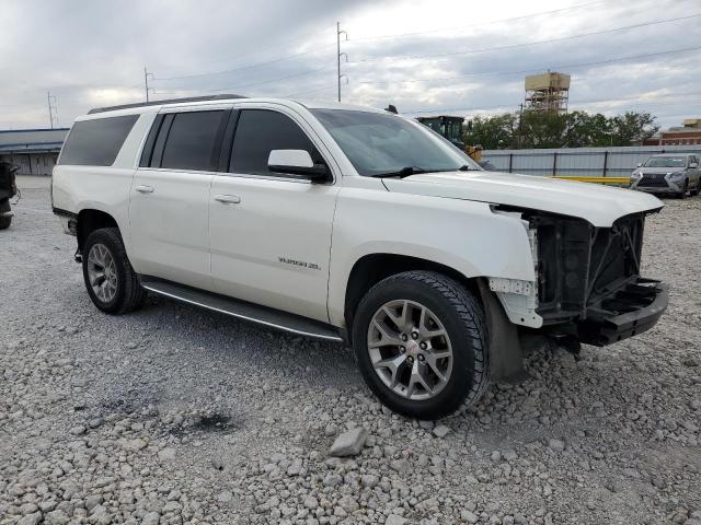 1GKS1HKC0FR268986 - 2015 GMC YUKON XL C1500 SLT WHITE photo 4