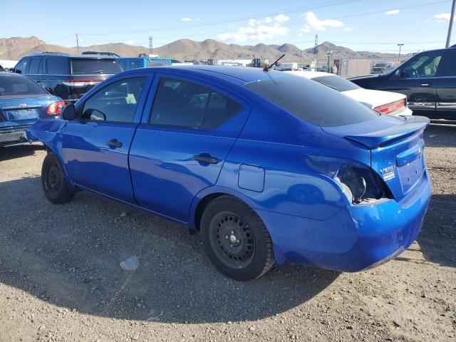 3N1CN7AP5EL836161 - 2014 NISSAN VERSA S BLUE photo 2