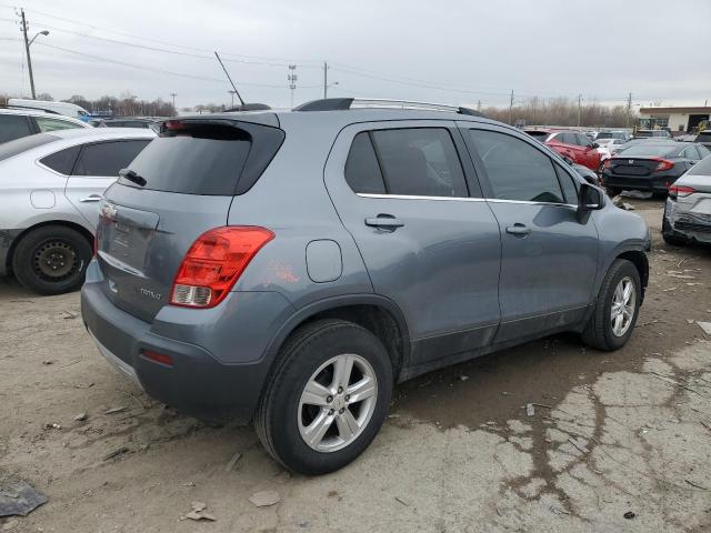 KL7CJLSB7FB170134 - 2015 CHEVROLET TRAX 1LT GRAY photo 3