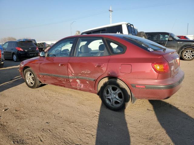 KMHDN55D92U064539 - 2002 HYUNDAI ELANTRA GLS RED photo 2