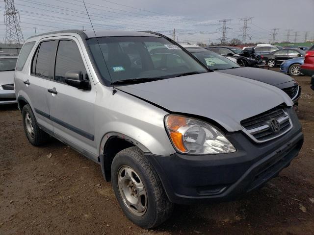 JHLRD78442C011597 - 2002 HONDA CR-V LX SILVER photo 4