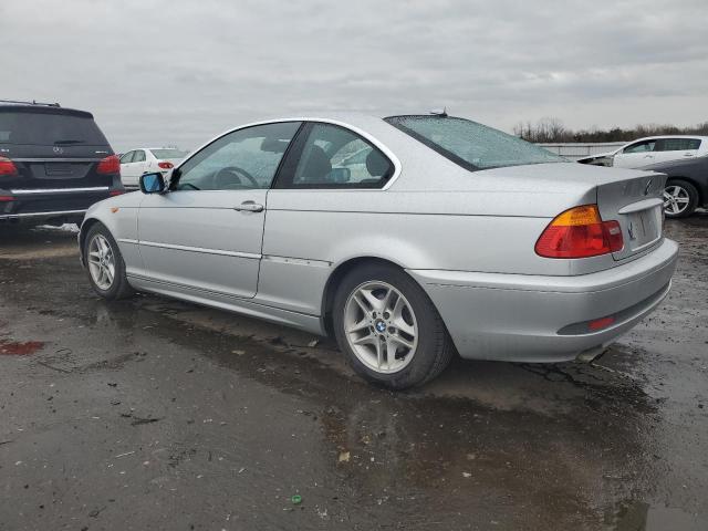 WBABD33454PL03136 - 2004 BMW 325 CI SILVER photo 2