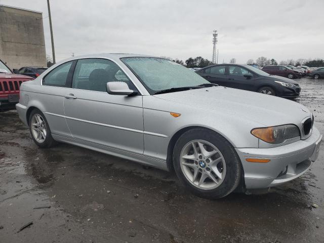 WBABD33454PL03136 - 2004 BMW 325 CI SILVER photo 4