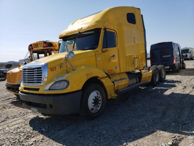 1FUJA6CK27LX77993 - 2007 FREIGHTLINER CONVENTION COLUMBIA YELLOW photo 2