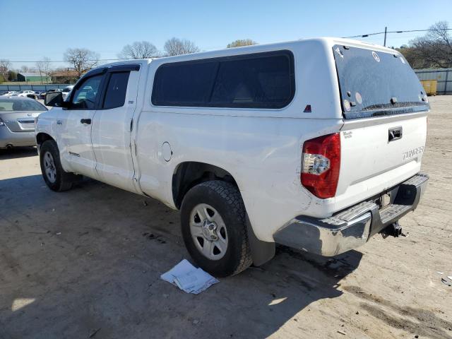 5TFRY5F10FX184661 - 2015 TOYOTA TUNDRA DOUBLE CAB SR/SR5 WHITE photo 2