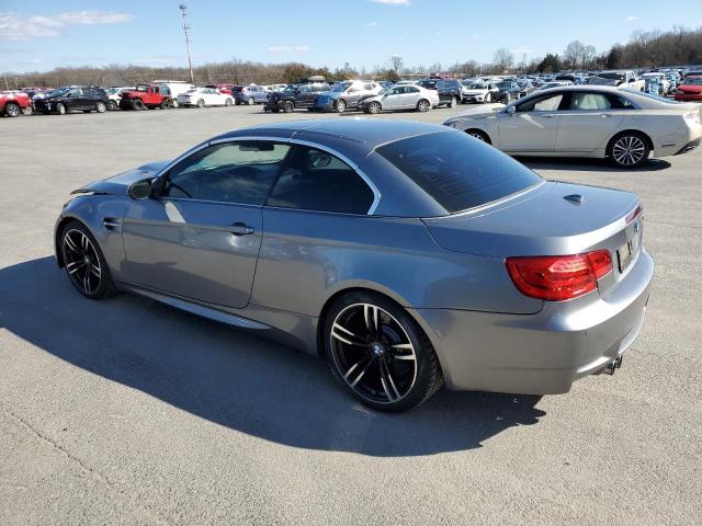 WBSDX9C57CE784380 - 2012 BMW M3 GRAY photo 2