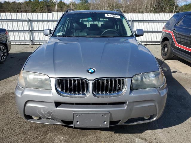 WBXPA93406WG86230 - 2006 BMW X3 3.0I SILVER photo 5